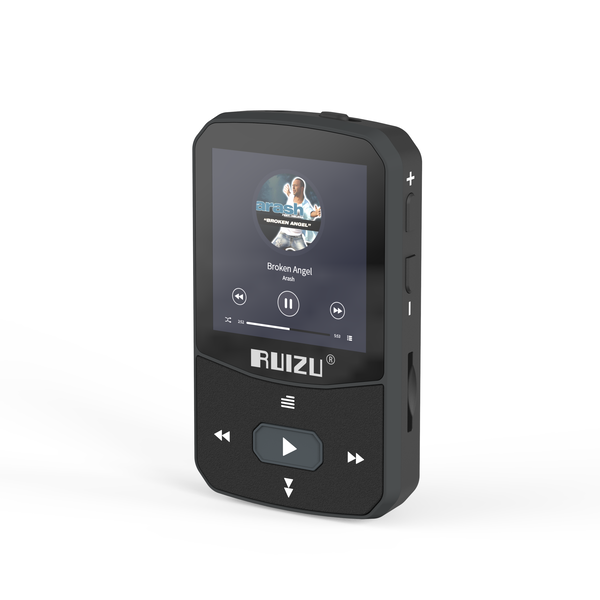 RUIZU X52 Sport Bluetooth MP3 Player - Portable Clip Mini Walkman