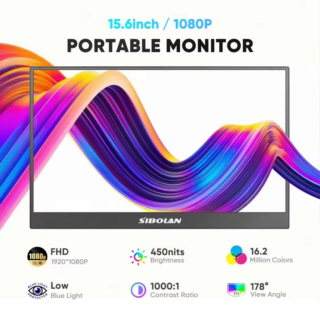 XX SIBOLAN PORTABLE MONITOR 15.6 INCH S14 1920*1080