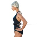 Hikeen Swim Training Belt Strap 4M Tether Strap for Stationary Swimming