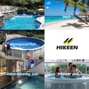 Hikeen Swim Training Belt Strap 4M Tether Strap for Stationary Swimming