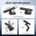 TONOR TM310 USB Conference Microphone with Mute Button & LED Indicator