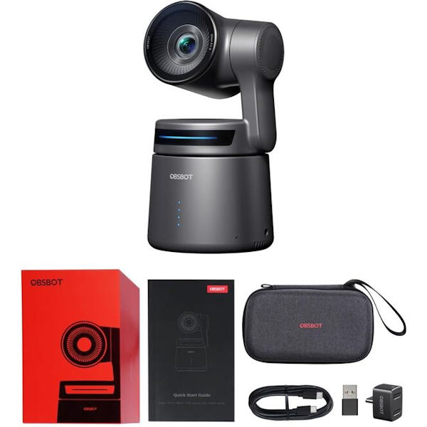 OBSBOT Tail Air NDI 4K AI Tracking Streaming Camera with Gesture Control