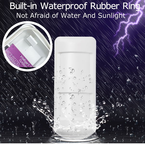 Sicurezza Pet Immune Waterproof Outdoor PIR Motion Sensor IP65 Alarm System