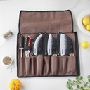 Little Cook 9-Piece Butcher Knife Set with Cleaver Sheaths and Bag