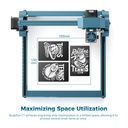 SCULPFUN C1 3W Mini Laser Engraver Portable Wood Acrylic Cutting Machine