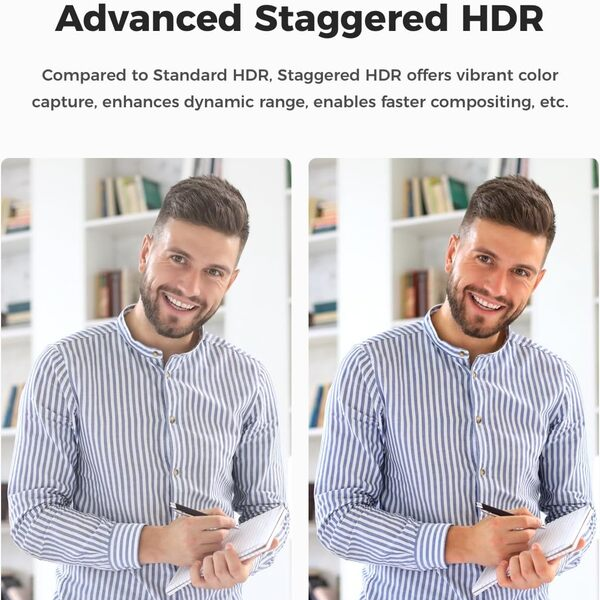 OBSBOT Meet SE 1080P 100FPS AI Framing Webcam with HDR and Gesture Control