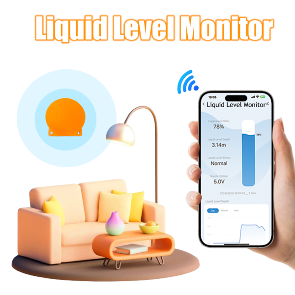 Moray Tuya WiFi Smart JoJo Water Tank & Oil Level Monitor - Remote Control