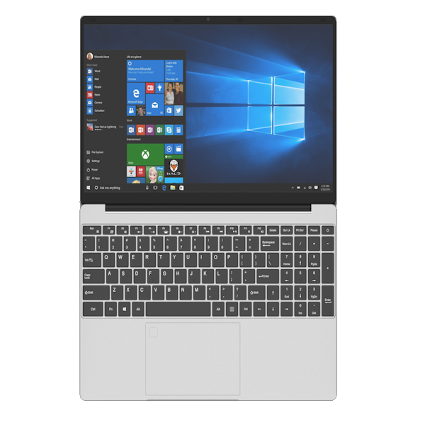 Pritom D15 15.6" Laptop - Intel N95, 8GB RAM, 256GB SSD, Windows 11 Home