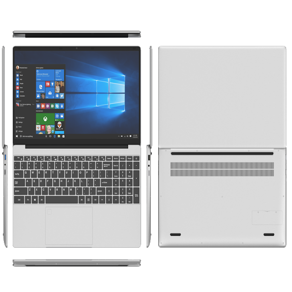 Pritom D15 15.6" Laptop - Intel N95, 8GB RAM, 256GB SSD, Windows 11 Home
