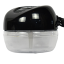 Air Pleasure Silent Air Purifier & Aroma Humidifier with LED Lights - Black