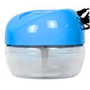 Air Pleasure Silent Air Purifier & Aroma Humidifier with LED Lights - Blue