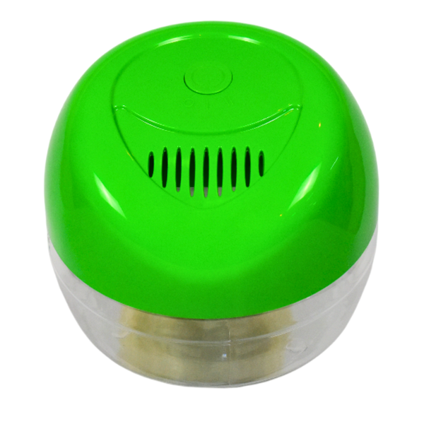 Air Pleasure Silent Air Purifier & Aroma Humidifier with LED Lights - Green