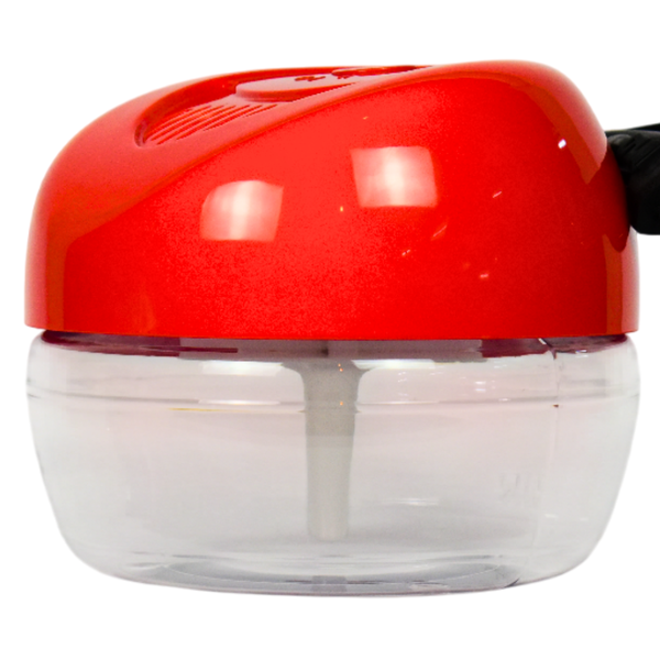 Air Pleasure Silent Air Purifier & Aroma Humidifier with LED Lights - Red