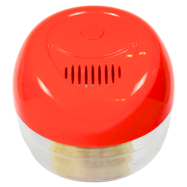 Air Pleasure Silent Air Purifier & Aroma Humidifier with LED Lights - Red