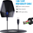 TONOR G11 Conference USB Microphone, Omnidirectional Condenser PC Mic Mac OS