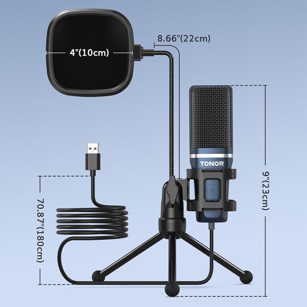 XX TONOR TC777 CONDENSER MICROPHONE