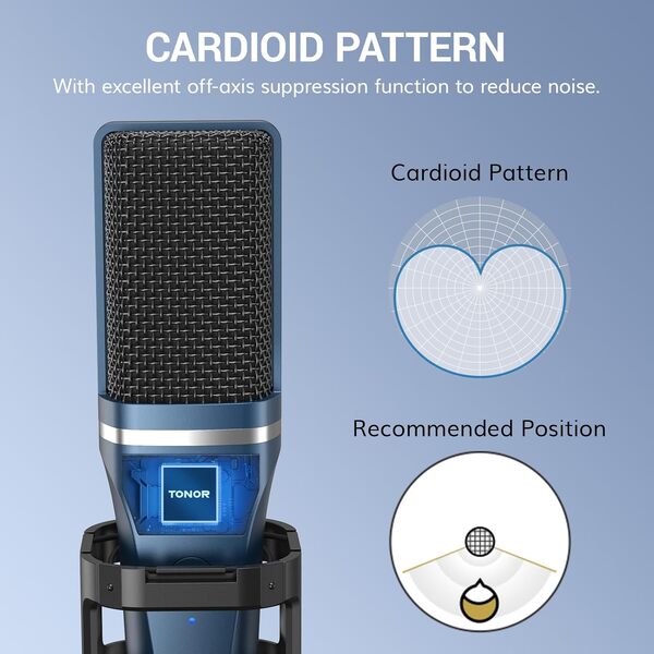 XX TONOR TC777 CONDENSER MICROPHONE