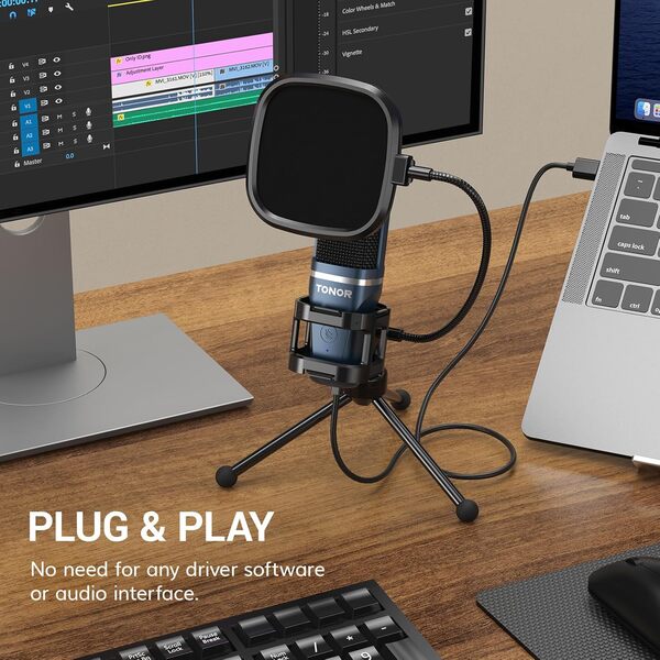 XX TONOR TC777 CONDENSER MICROPHONE