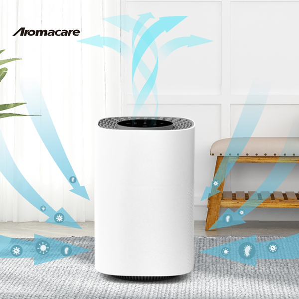 XX AROMACARE True HEPA Air Purifier with Fragrance Sponge, 3-Speed Fan & Timer  