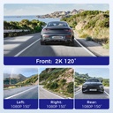 AZDOME M660 4K 4-Channel Dash Cam - 128GB EMMC, 5G WiFi, GPS, Bluetooth and more