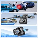AZDOME GS63H Pro 4K Dash Cam Front and Rear - UHD 2160P + 1080P Car Camera