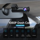 AZDOME M330 FHD Dash Cam - 1080P Front Camera with Built-in WiFi, Voice Control