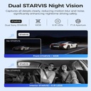 AZDOME M550 Max 3Channel Dash Cam 4K Front + 2.5K Rear + 1080P Cabin Camera