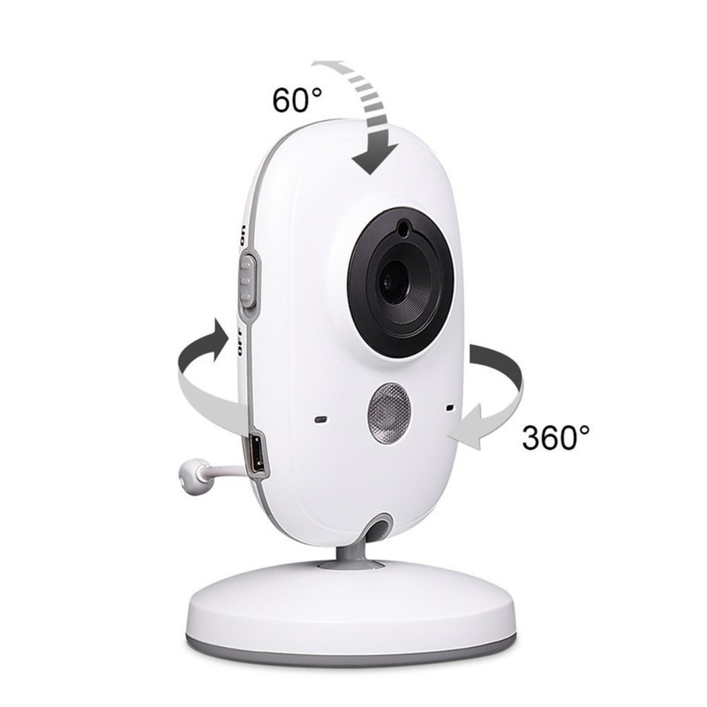 Wireless 3.2" Video Baby Monitor with Audio & Night Vision and Vox