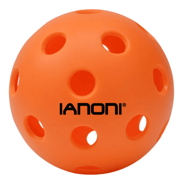 IANONI Pickleball Balls - Quality Pickle Balls for Pickle, Padel, and More - Orange 12 pack (12x6729)