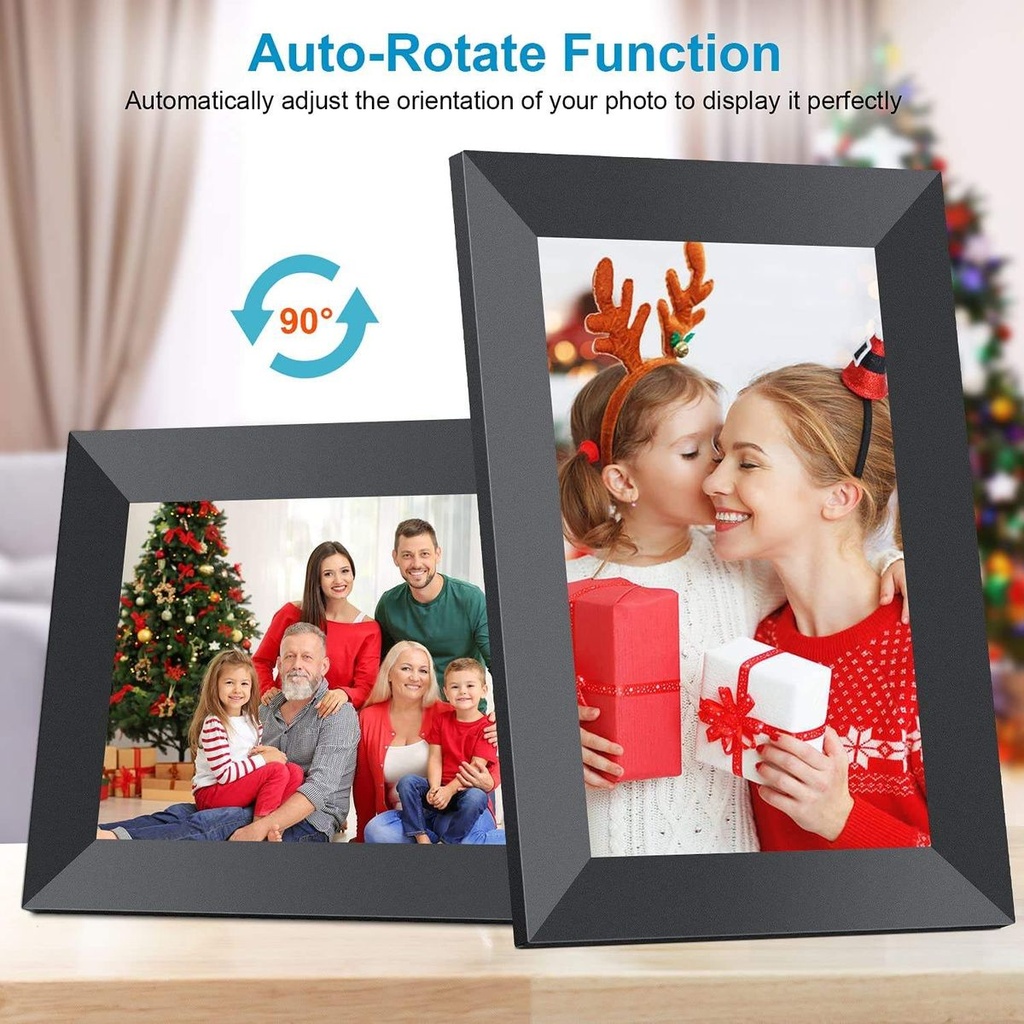 Frameo Smart WiFi Digital Photo Frame 10.1 "Screen 16GB