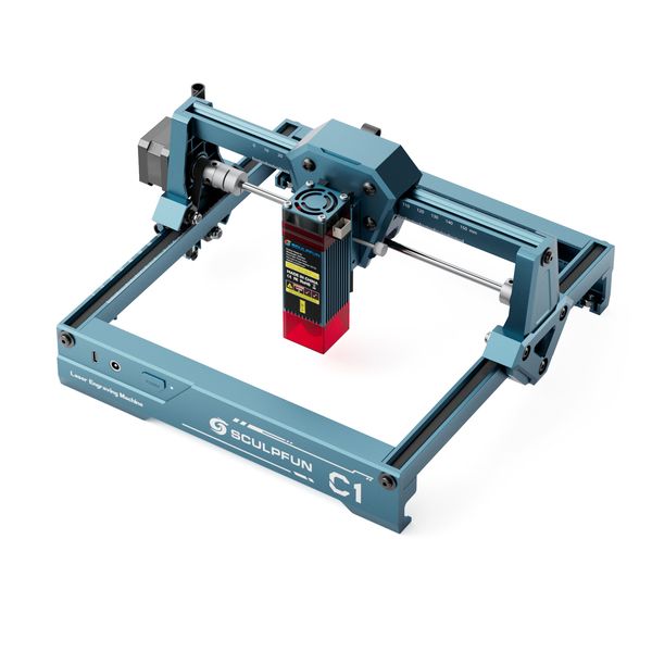 SCULPFUN C1 3W Mini Laser Engraver Portable Wood Acrylic Cutting Machine
