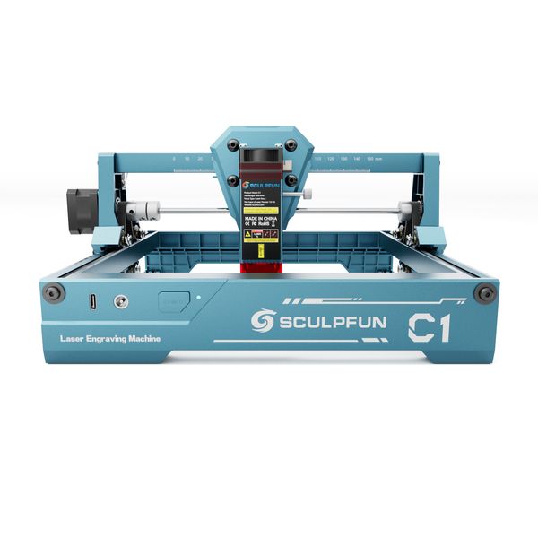 SCULPFUN C1 3W Mini Laser Engraver Portable Wood Acrylic Cutting Machine