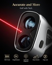 REDTIGER OLED GolfVue Series 4 Rangefinder, Laser Range Finder with Slope