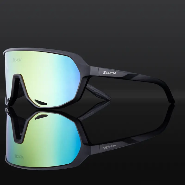 SCVCN Luxury Windproof Ourdoor Cycling Sunglasses - Sports Eyewear - Light Blue