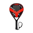 Whizz Padel Carbon Fibre Factory Padel Racket Bat - Red