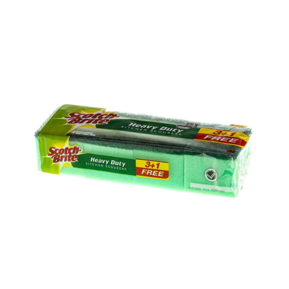 Scotch Brite Foam Scourers No35 (4's) x 2 Pack