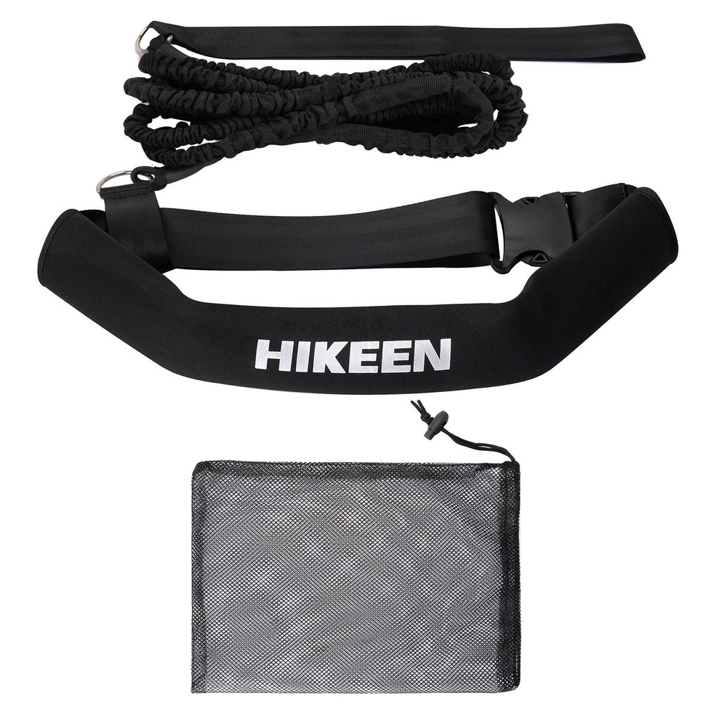 Hikeen Swim Training Belt Strap 4M Tether Strap for Stationary Swimming