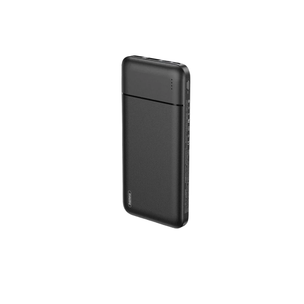 POWERBANK REMAX  BLACK  Lango Series 10000mAh 2USB Power Bank RPP-96