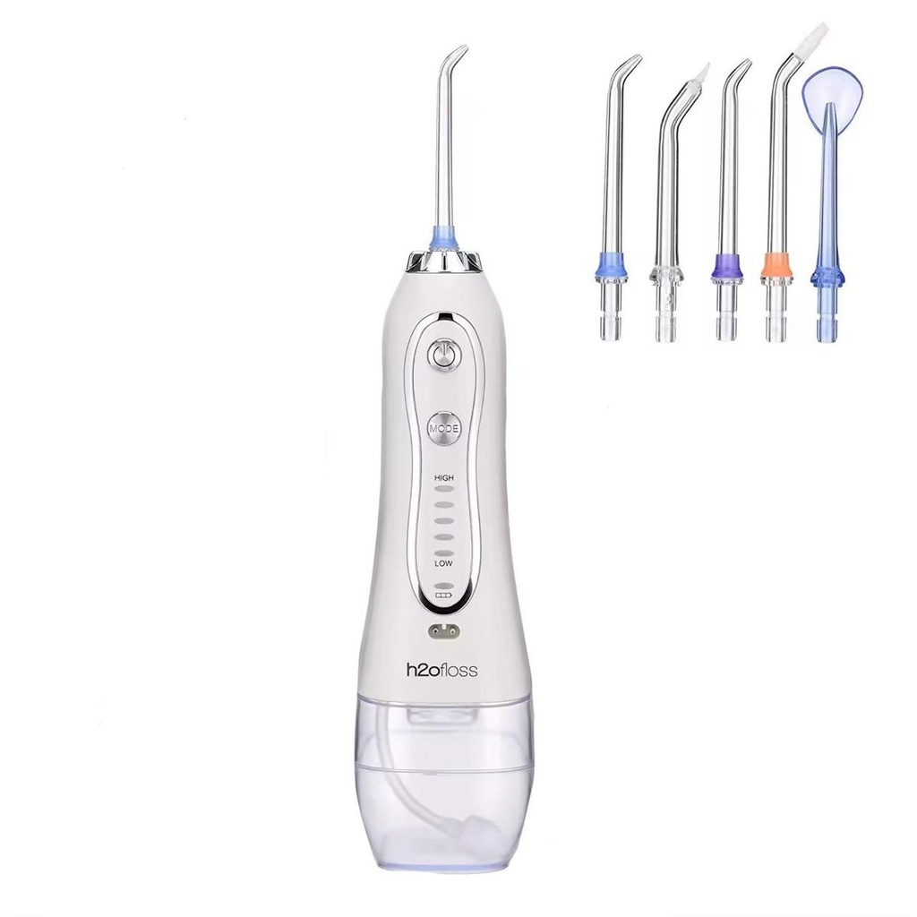 XX H20 FLOSS PORTABLE ORAL IRRIGATOR White HF-P11