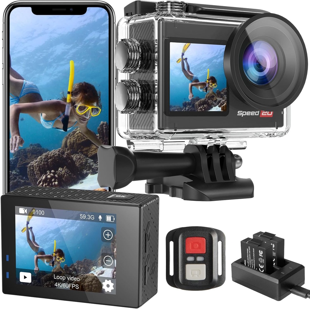 XX Camera Action Hiicam 5K 30fps Black