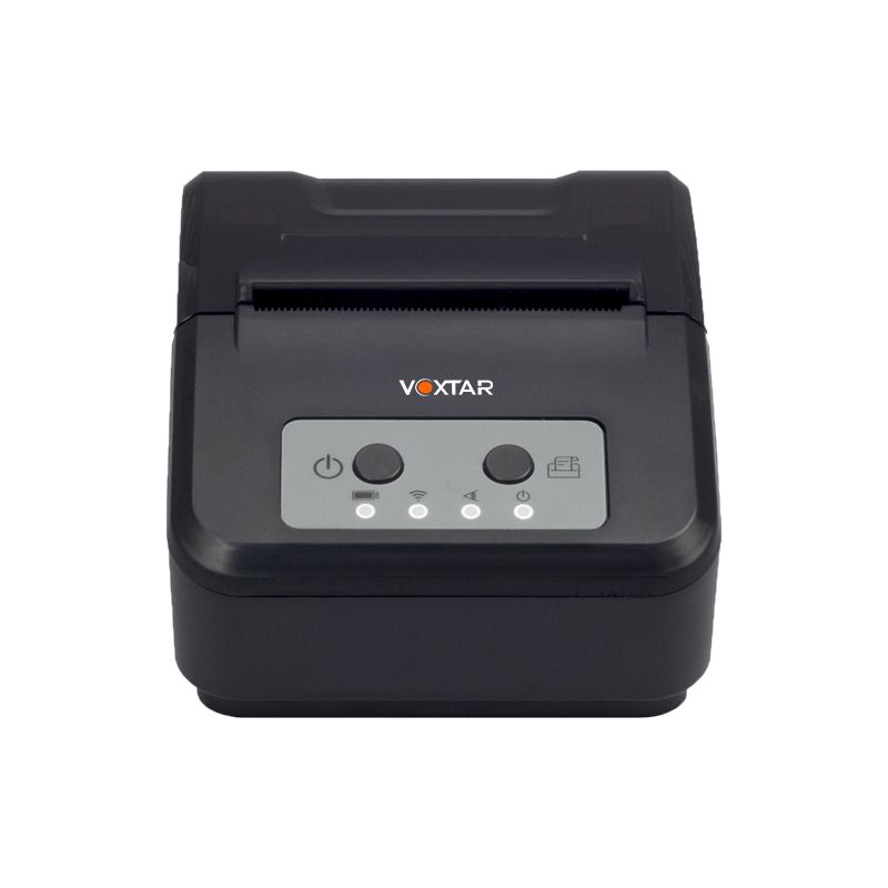 XX VOXTAR PRINTER HP58 THERMAL Bluetooth BT PORTABLE MINI 58MM 1800 MAH BATTERY BLACK