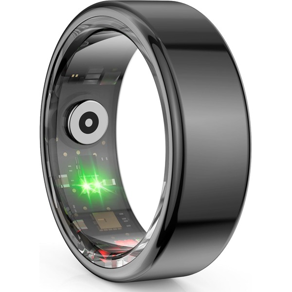 XX VALDUS SMART RING BLACK SIZE 8 18.1MM SMALL