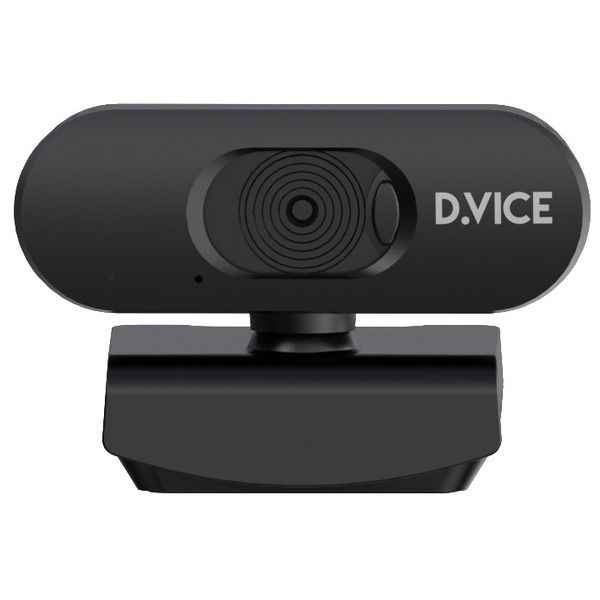 D.Vice W27 USB Web Cam - HD, Drive-Free, Built-In Mic, UVC Compatible