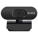 D.Vice W27 USB Web Cam - HD, Drive-Free, Built-In Mic, UVC Compatible