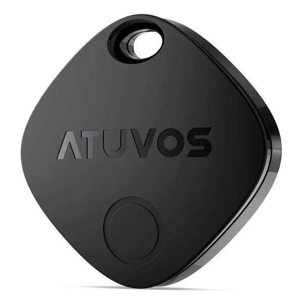 Atuvos Waterproof Smart GPS Tracker/ Locator Dog Smart Tag with App Control - Black
