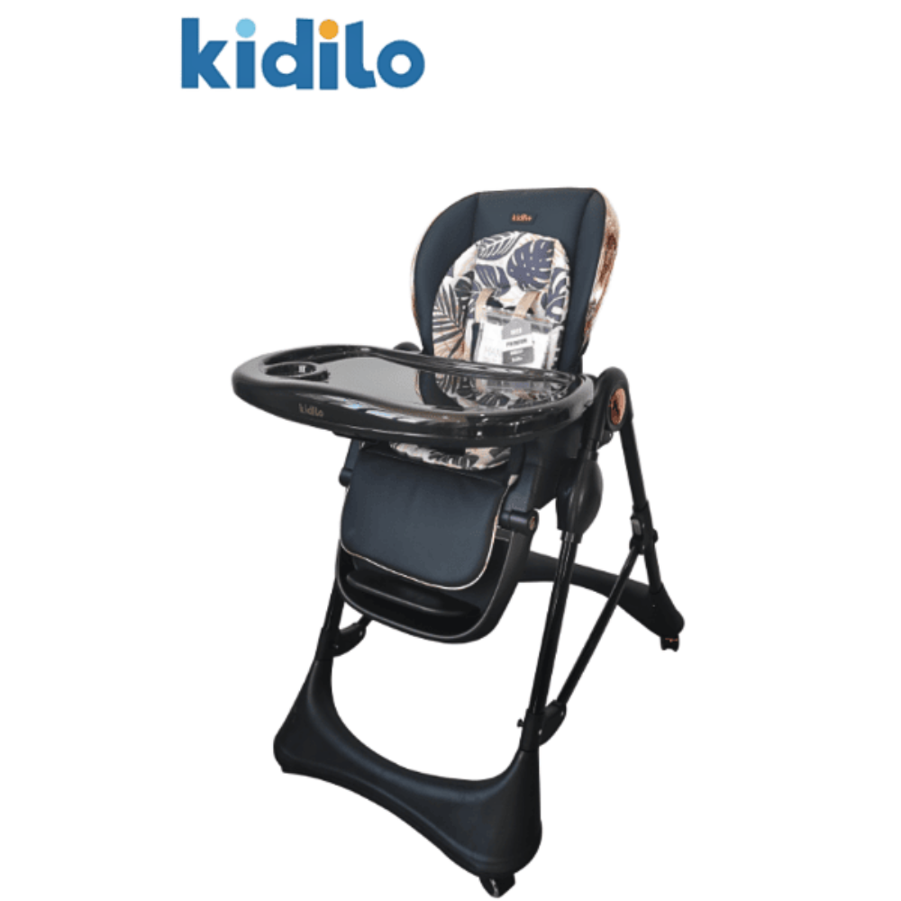 XX Kidilo Baby Dinner Chair KD202 Black