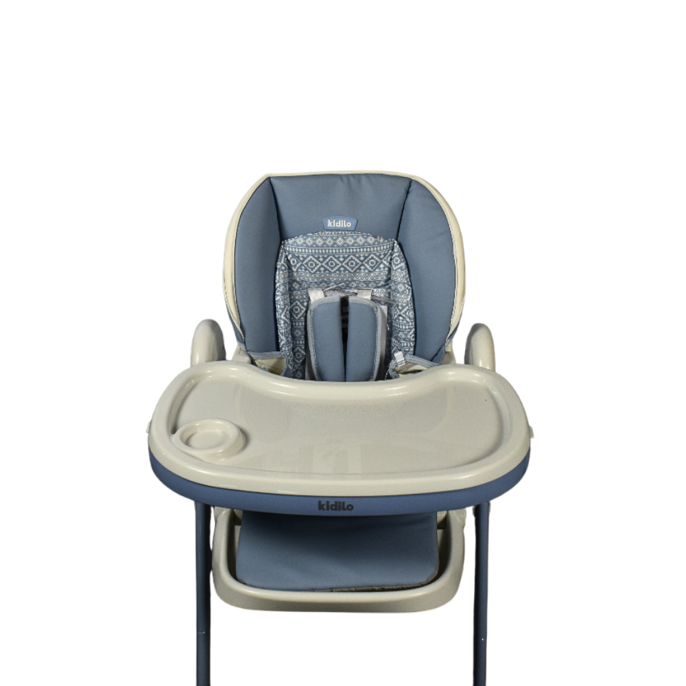 XX Kidilo Baby Dinner Chair KD003 Blue White