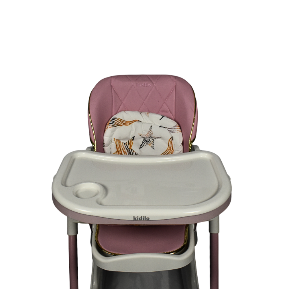 XX Kidilo Baby Dinner Chair 1-1A Pink 