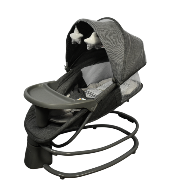 XX Kidilo Baby Rocking Chair 0 8112 Dark Grey