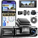 AZDOME M550 Max 3Channel Dash Cam 4K Front + 2.5K Rear + 1080P Cabin Camera